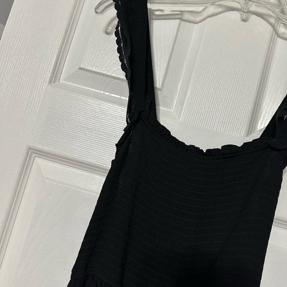 Hippie Rose Boho Flounce Hem Maxi Tank Dress - Picture 5 of 15